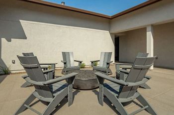 Fire pit seating